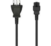 Hama 00200745 Câble d'alimentation Noir 1,5 m Fiche secteur type L 3 pôles