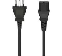 Hama 00200746 câble électrique Noir 1,5 m Prise d'alimentation type L Coupleur C14