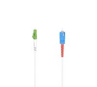 Hama 00200765 Câble InfiniBand/Fibre optique 3 m LC SC Blanc