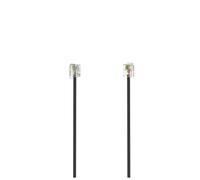 Hama 00201137 câble de téléphone 3 m Noir