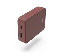 Hama 00201714 banque d'alimentation électrique Lithium Polymère (LiPo) 10000 mAh Rouge