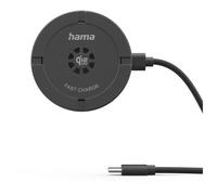 Hama 00201756 chargeur d'appareils mobiles Universel Noir USB Recharge sans fil Intérieure
