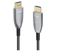 Hama 00202036 câble HDMI 20 m HDMI Type A (Standard) Noir, Gris et Argent