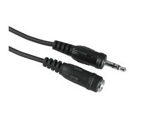 Hama 00205104 câble audio 2,5 m 3,5mm Noir