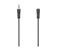 Hama 00205121 Câble d'extension jack audio 5 m 3,5 mm casque auxiliaire...