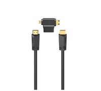 Hama 00205162 câble HDMI 1,5 m HDMI Type A (Standard) Noir