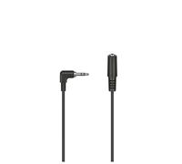 Hama 00205197 câble audio 0,2 m 2,5 mm 3,5mm Noir