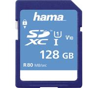 Carte SDXC 128GB CL.10 UHS-I 80MB, packaging FIN