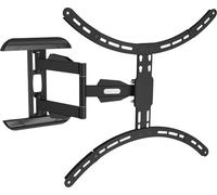 Hama Support mural TV 00220836 – Orientable/inclinable, 45 kg, 37–75" VESA 200x200–600x500, Noir