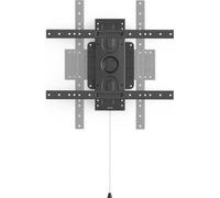 Hama 00220857 Support TV mural noir pour téléviseur 37-80 pouces