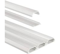 Hama 00220981 Goulotte de câble (L x l) 1 m x 21 mm 3 pc(s) blanc