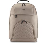 Hama "Premium Lightweight Sac à dos pour Ordinateur Portable jusqu'à 16,2" - Dos & Compartiment Rembourrés, Organisateur, Sac Léger & Hydrofuge pour Voyage, Affaires, Travail, Cours - Beige