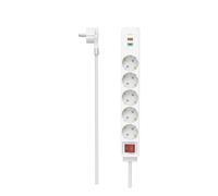 Hama multiprise 00223186 avec Schalter Schutzkontakt Blanc 1 pc(s)