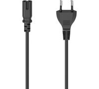Hama 00223275 alimentation Cordon électrique noir 2.5 m avec manchon de protection contre les pliages