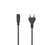 Hama 00223275 Câble d'alimentation Noir 2,5 m Coupleur C7