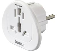 Hama 00223455 Adaptateur de voyage Reiseadapter Typ E und F, 3-polig, universal, Welt nach Europa, W