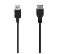 Hama 00300073 câble USB USB 2.0 3 m USB A Noir