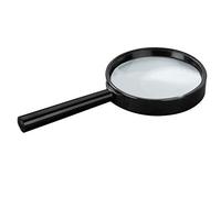 Hama 005438 Loupe Multifonctionnel Grande de 75 mm, Couleur Noir