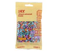 Hama Création perle et bijou Midi – Sachet 1000 perles bicolores