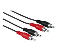 Hama 1,2m Câble Rca Audio Câble de Raccordement 2x Rca Stéréo Rca Hifi Cinch