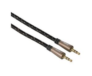 Hama 1.5m 3.5mm m/m câble audio 1,5 m 3,5mm Marron