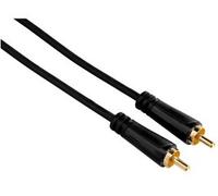 Hama 1.5m RCA m/m câble audio 1,5 m Noir