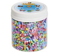 Hama 3000 perles pastel en boîte mélangées