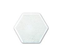 Plaque hexagonale pour perles à repasser enfant multicolore TU