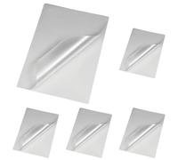 Hama 100 Pochettes de Plastification à chaud transparentes, Format carte de visite, Feuilles Plastifieuse Dimensions 6,5 x 9,5 cm, Epaisseur 80 microns (Lot de 5)