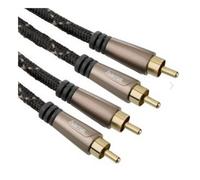Hama 122292 câble audio 1,5 m 2 x RCA Noir
