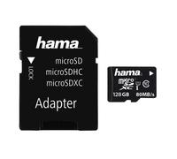 - Carte mémoire flash (adaptateur microSDXC vers SD inclus(e)) - 128 Go - UHS Class 1 / Class10 - microSDXC UHS-I