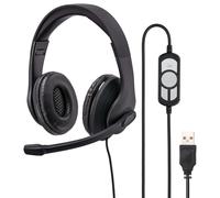 Casque micro de bureau pour PC HS-USB300 Hama - Neuf
