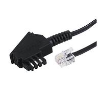 Hama 15M Câble Téléphonique TAE-F Vers RJ11 Modular 6P4C Western