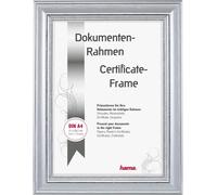 Cadre photo en plastique "Lobby", argenté, 21 x 29,7 cm