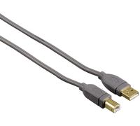 Hama 1m HQ Câble USB 2.0 Type A - Type B pour Concentrateur PC Noir