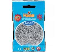 Hama - 2 000 perles mini (petites perles Ø2,5 mm) Gris clair - Hama ref 50170