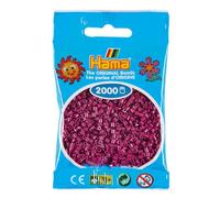 Hama 2 000 Perles Mini (Petites Perles Ø2,5 mm) Prune