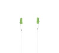 Hama 200784 Câble réseau fibre optique LC/APC-St.-LC/APC-St., 5m Câble de raccordement/câble de connexion/câble adaptateur/adaptateur Blanc