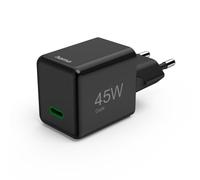 Hama 201987 SuperMini-Chargeur,USB-C, 45W Chargeurs/Câbles de charge/Alimentation spéciaux Noir