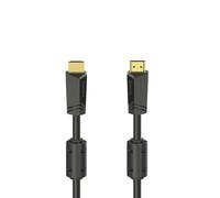 Hama 205009 Câble HDMI haute vitesse, 10,0m Câble de raccordement/câble de connexion/câble adaptateur/adaptateur Noir