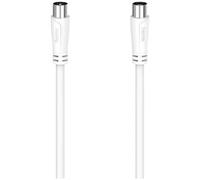 Hama 205051 Câble SAT Coaxial Prise/Socket 20 M Blanc