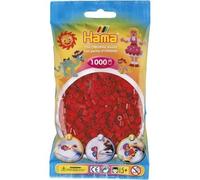 HAMA - 207-22 - Loisirs créatifs - Perles et bijoux - Sachet 1000 perles rouge Noël