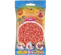 Hama 207-44 Lot de 1000 perles, rouge pastel