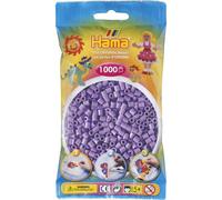 Hama 207-45 Lot de 1000 perles, violet pastel