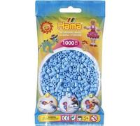 HAMA - 207-46 - Loisirs créatifs - Perles et bijoux - Sachet 1000 perles bleu pastel