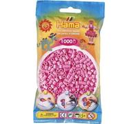 HAMA - 207-48 - Loisirs créatifs - Perles et bijoux - Sachet 1000 perles - Rose pastel