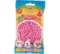 Hama - 207-48 - Loisirs Créatifs - Perles et Bijoux - Sachet 1000 Perles - Rose Pastel Taille Unique