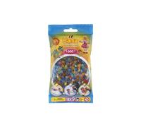 Hama 207-53 Lot de 1000 perles, mélange transparent