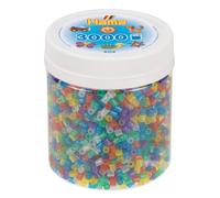 Hama 209-54 3,000 Midi Beads-Glitter Mix, Multicolour, One Size Single