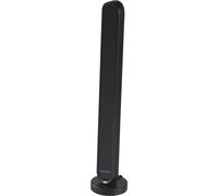 Hama Antenne intérieure (Antenne Réception Radio Numérique (Dab/Dab+) et Analogique FM, Amplification du Signal Actif jusqu'à 30 DB, Cäble 1.5m, Fiche F mâle, Alim Secteur) Noir